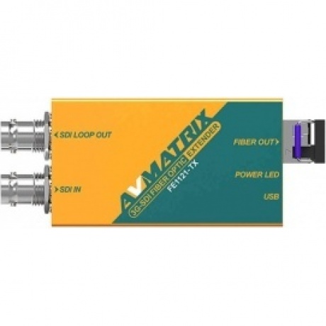 Волоконно-оптический удлинитель AVMATRIX FE1121 3G-SDI 20км - фото 4