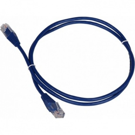 Патч-корд TWT UTP кат.5e 2.0 м, синий (TWT-45-45-2.0-BL)
