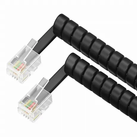 Телефонный шнур Greenconnect 1.5m 4P4C (джек 4p4c - jack 4p4c) ч...