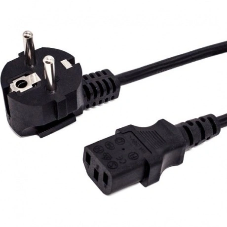 Кабель питания Filum CEE 7/7- С13, 3х0.75мм, 220В, 10A, чёрный, ...