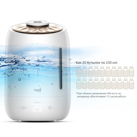 Увлажнитель Xiaomi Deerma Air Humidifier 5L DEM-F600 - фото 6