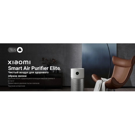Очиститель воздуха Xiaomi Smart Air Purifier Elite EU (BHR6359EU) - фото 17