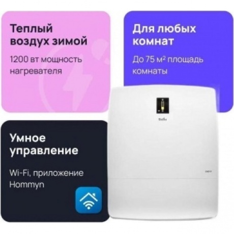 Очиститель воздуха приточный Ballu ONEAIR ASP-200SPMAX - фото 12