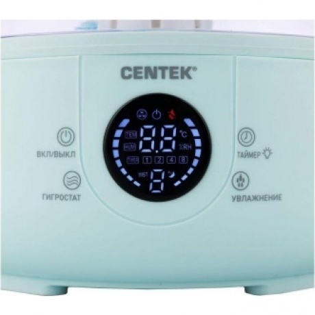 Увлажнитель воздуха Centek CT-5110 30Вт (ультразвуковой) зеленый - фото 5