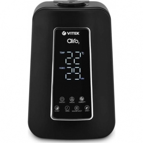 Увлажнитель воздуха Vitek VT-2340 85Вт (ультразвуковой) черный - фото 2