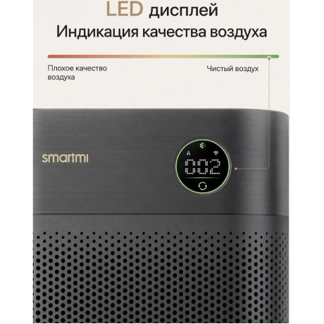 Воздухоочиститель Smartmi Air Purifier 3 40Вт черный (KQJHQ03ZM) - фото 11