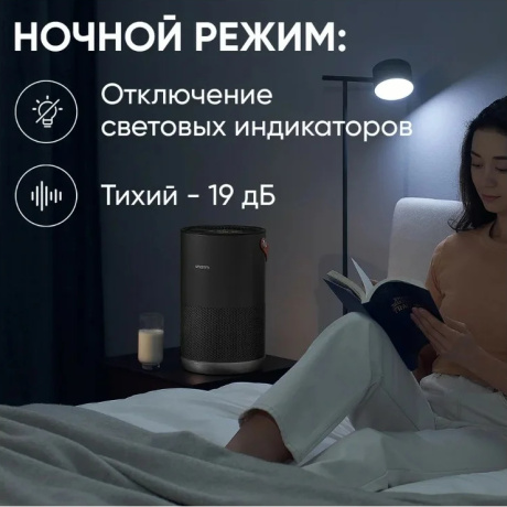 Воздухоочиститель Smartmi Air Purifier P1 30Вт серый (ZMKQJHQP11) - фото 12