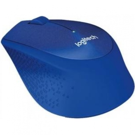 Мышь Logitech M330 Silent Plus Blue USB - фото 2