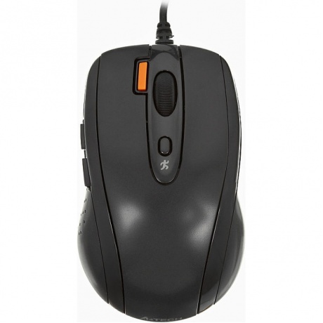 Мышь A4Tech V-Track Padless N-70FX Black USB - фото 1