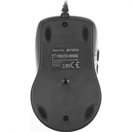 Мышь A4Tech V-Track Padless N-70FX Black USB - фото 2