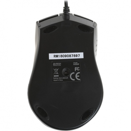 Мышь A4Tech V-Track Padless N-500F Black USB - фото 5