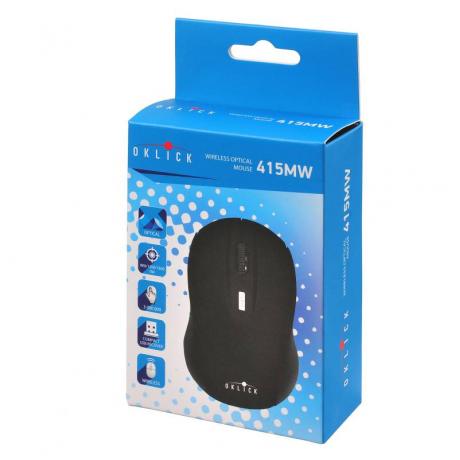 Мышь Oklick 415MW Black USB - фото 5