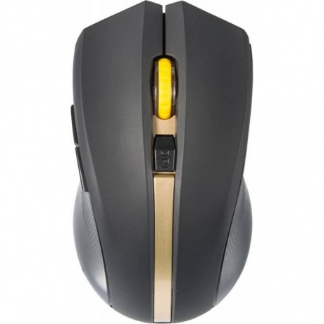 Мышь Oklick 495MW Black-Gold USB - фото 3