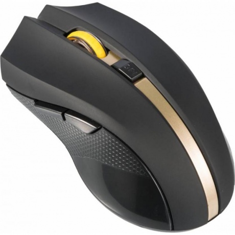 Мышь Oklick 495MW Black-Gold USB - фото 6