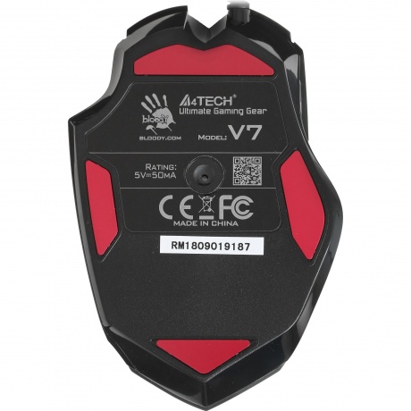 Мышь A4Tech Bloody V7 Black USB - фото 2