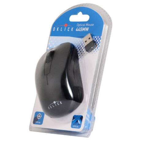 Мышь Oklick 445MW Black USB - фото 5