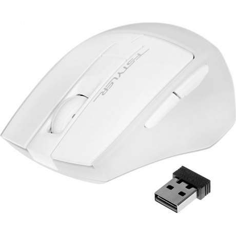 Мышь A4Tech Fstyler FG30 белый/серый - фото 2