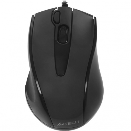 Мышь A4Tech V-Track Padless N-500FS черный - фото 4