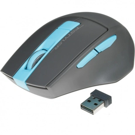 Мышь A4Tech Fstyler FG30 серый/синий