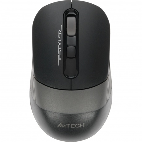 Мышь A4Tech Fstyler FG10 черный/серый - фото 1