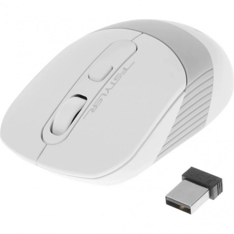Мышь A4Tech Fstyler FG10 белый/серый
