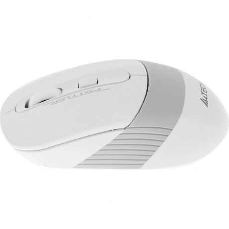 Мышь A4Tech Fstyler FG10 белый/серый - фото 3