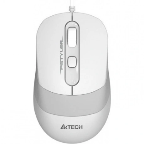 Мышь A4Tech Fstyler FM10 белый/серый