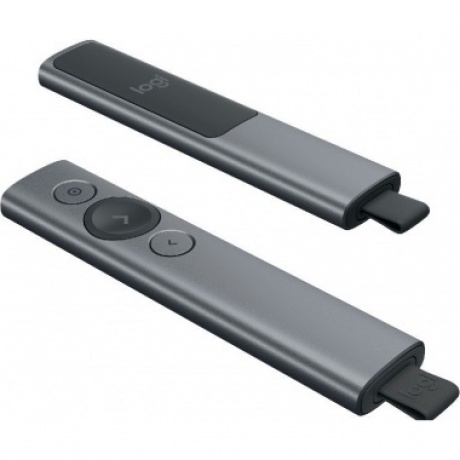 Презентер Logitech Spotlight Radio USB (30м) серый - фото 1
