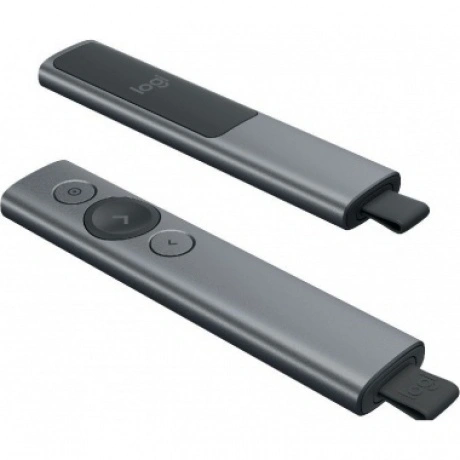 Презентер Logitech Spotlight Radio USB (30м) серый