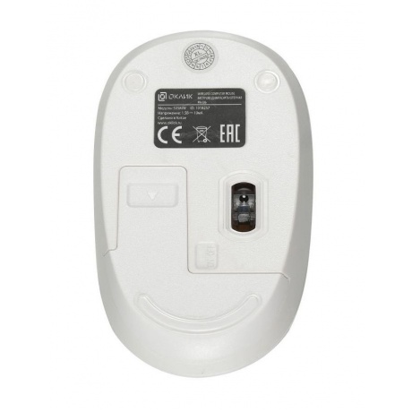 Мышь Oklick 505MW белый - фото 4