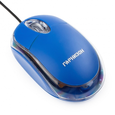 Мышь Гарнизон GM-100B blue - фото 2