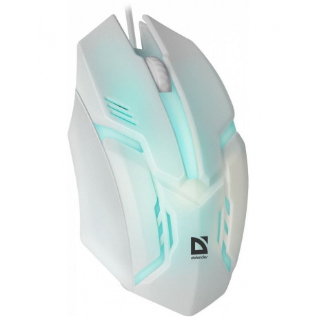 Мышь Defender Cyber MB-560L White - фото 2