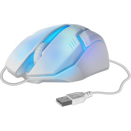 Мышь Defender Cyber MB-560L White - фото 3
