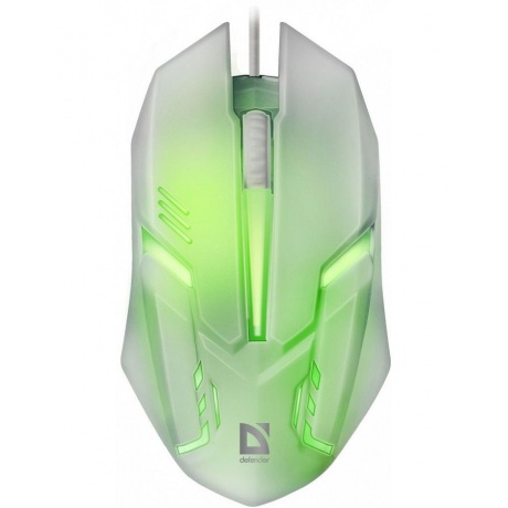 Мышь Defender Cyber MB-560L White - фото 5