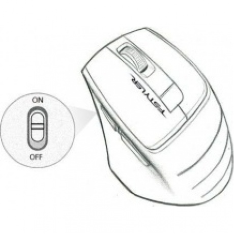 Мышь A4Tech Fstyler FG35 Silver/White - фото 6