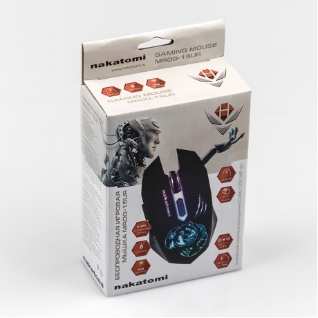 Мышь Nakatomi MROG-15UR USB - фото 2