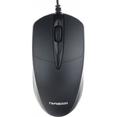 Мышь Гарнизон GM-220 Black - фото 2