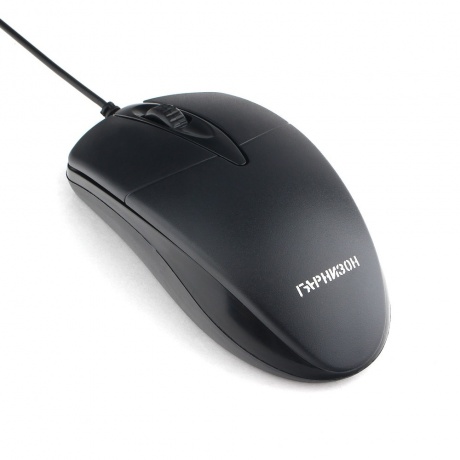 Мышь Гарнизон GM-220XL Black - фото 4