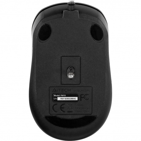 Мышь A4Tech Fstyler FM10 черный/синий USB (4but) - фото 4