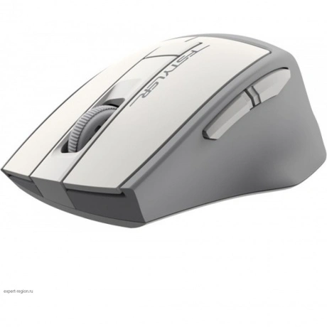 Мышь A4Tech Fstyler FG30S белый/серый silent беспроводная USB (6...