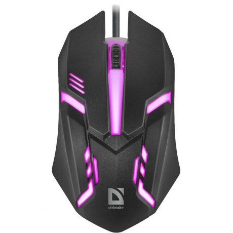 Мышь Defender Сyber MB-560L Black 52560 - фото 1