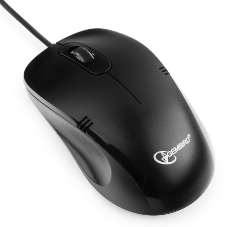 Мышь Gembird MOP-100 USB Black - фото 3