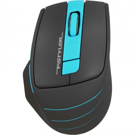 Мышь A4Tech Fstyler FG30S серый/синий - фото 1