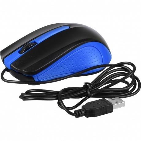 Мышь Acer OMW011 (ZL.MCEEE.002) черный/синий - фото 6