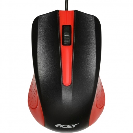 Мышь Acer OMW012 (ZL.MCEEE.003) черный/красный - фото 1