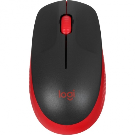 Мышь Logitech M190 красный/черный - фото 1