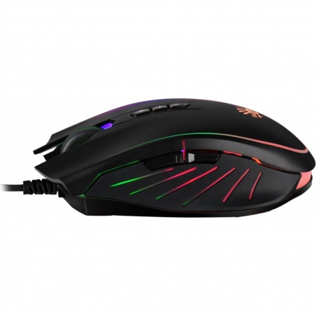 Мышь A4Tech Bloody Q81 Curve черный - фото 3
