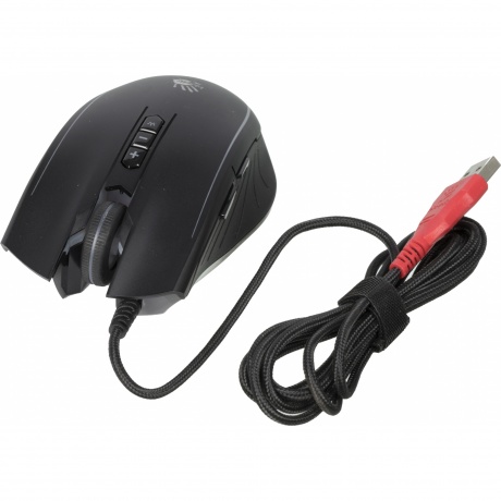 Мышь A4Tech Bloody Q81 Curve черный - фото 4
