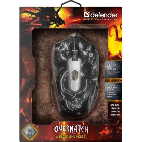 Мышь Defender Overmatch GM-069 (52069) - фото 5