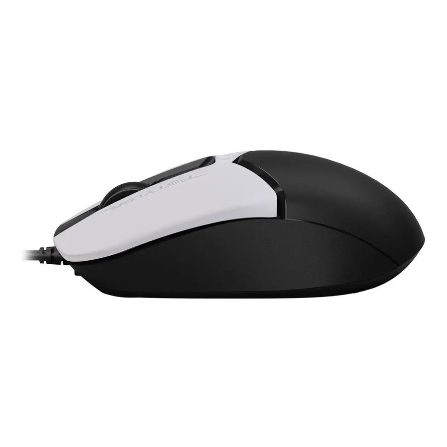Мышь A4Tech Fstyler FM12 Panda белый/черный - фото 2